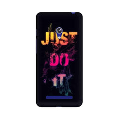 Just Do it Mobile Cover For Asus Zenfone Go