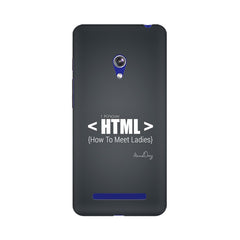 HTML Mobile Cover For Asus Zenfone Go
