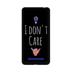 I Don't Care Mobile Cover For Asus Zenfone Go
