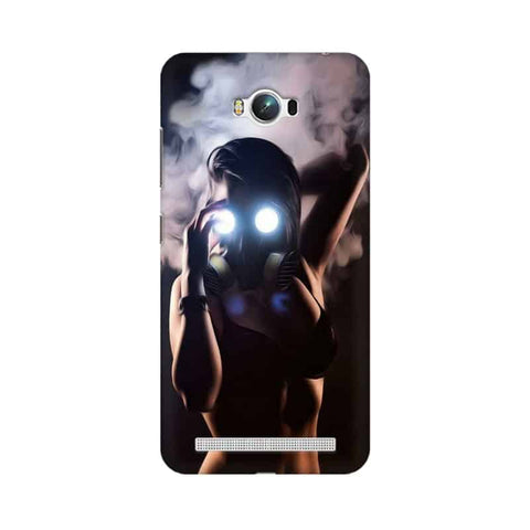 Gas Mask Girl Mobile Cover For Asus Zenfone Max