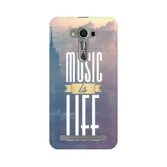 Music is Life Mobile Cover For Asus Zenfone Selfie