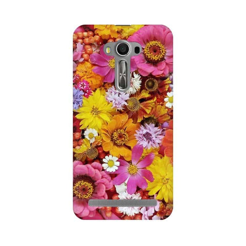 Colorful Flowers Background Mobile Cover For Asus Zenfone Selfie