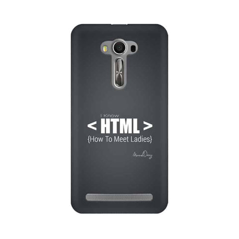 HTML Mobile Cover For Asus Zenfone Selfie