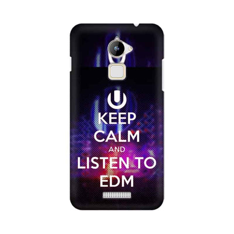 Keep Calm And Listen To EDM Mobile Cover For Coolpad Note 3 Lite