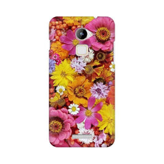 Colorful Flowers Background Mobile Cover For Coolpad Note 3 Lite