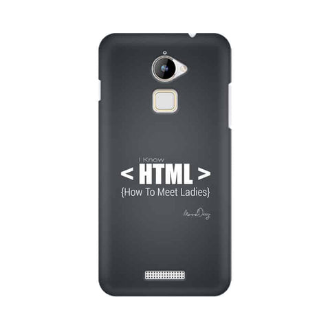 HTML Mobile Cover For Coolpad Note 3 Lite