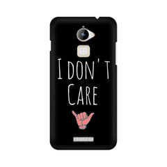 I Don't Care Mobile Cover For Coolpad Note 3 Lite