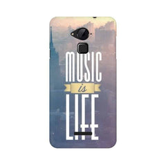 Music is Life Mobile Cover For Coolpad Note 3