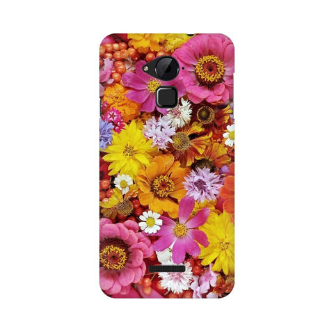 Colorful Flowers Background Mobile Cover For Coolpad Note 3
