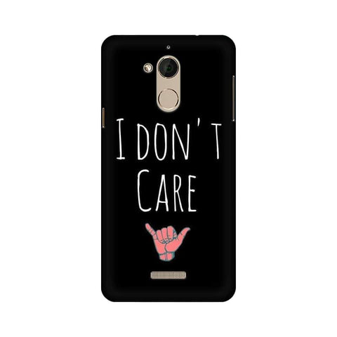 I Don't Care Mobile Cover For Coolpad Note 5