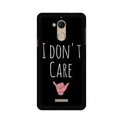 I Don't Care Mobile Cover For Coolpad Note 5