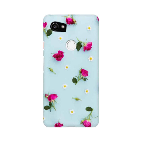 Floral Background Mobile Cover For Google Pixel XL 2