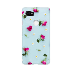Floral Background Mobile Cover For Google Pixel XL 2