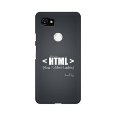 HTML Mobile Cover For Google Pixel 3XL