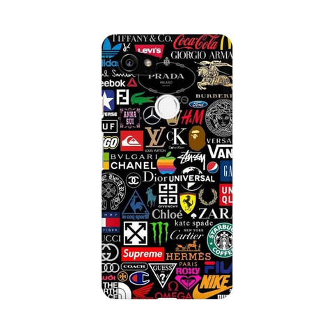 Brands Logo's Mobile Cover For Google Pixel XL 2