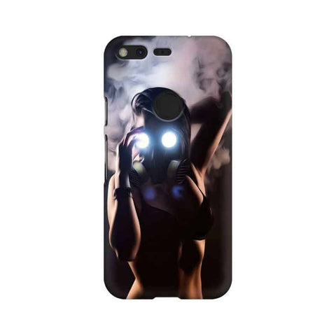 Gas Mask Girl Mobile Cover For Google Pixel 3XL
