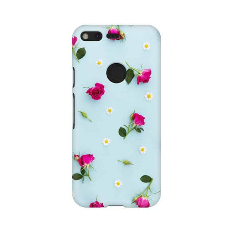 Floral Background Mobile Cover For Google Pixel XL