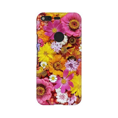 Colorful Flowers Background Mobile Cover For Google Pixel