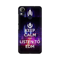 Keep Calm And Listen To EDM Mobile Cover For HTC 10 Pro