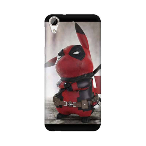 Red Pikachu Mobile Cover For HTC Desire 626