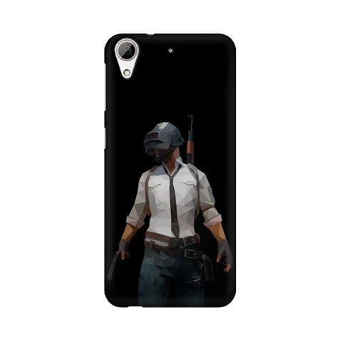 PUBG Printed Mobile Cover For HTC Desire 626