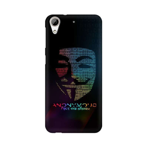 Anon Hackers Mobile Cover For HTC Desire 626