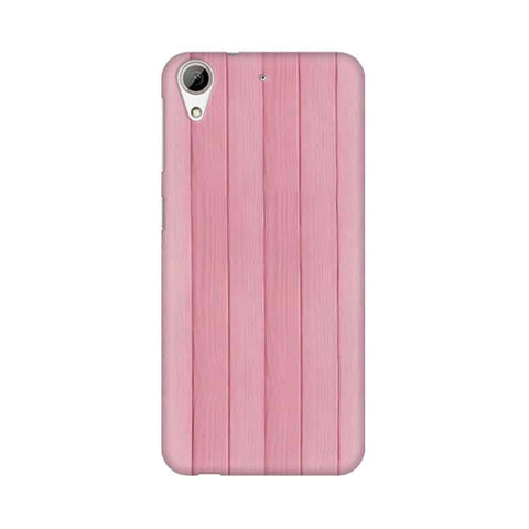 Pink Wood Mobile Cover For HTC Desire 626