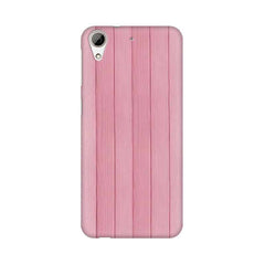 Pink Wood Mobile Cover For HTC Desire 626