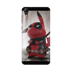 Red Pikachu Mobile Cover For HTC Desire 728