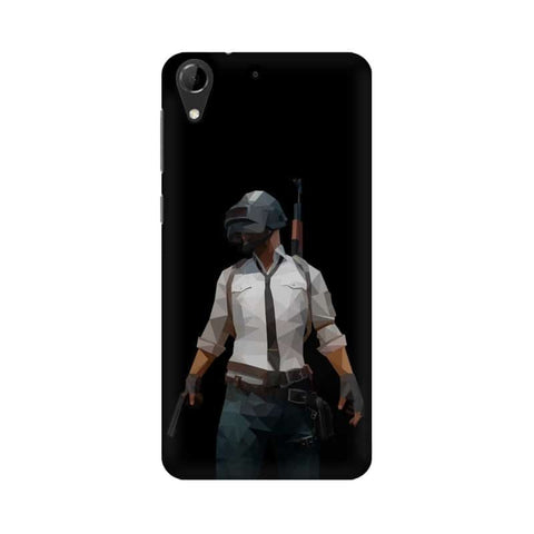 PUBG Printed Mobile Cover For HTC Desire 728