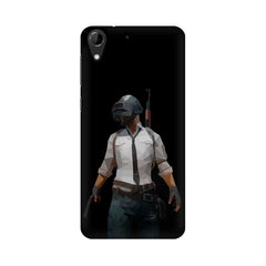 PUBG Printed Mobile Cover For HTC Desire 728