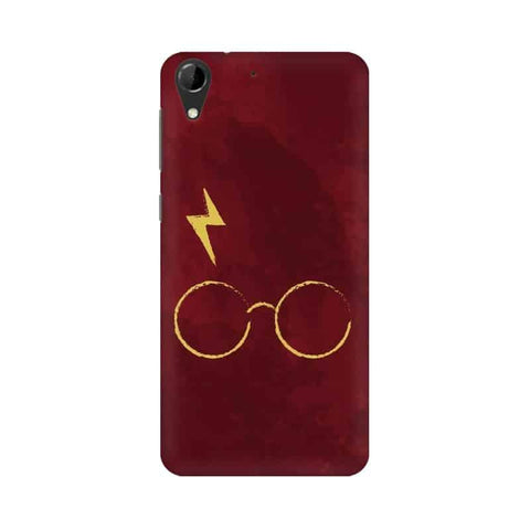 Symbols of Harry Potter Mobile Cover For HTC Desire 728