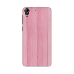 Pink Wood Mobile Cover For HTC Desire 728