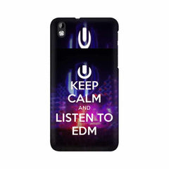 Keep Calm And Listen To EDM Mobile Cover For HTC Desire 816