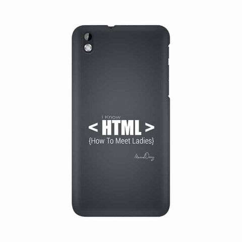 HTML Mobile Cover For HTC Desire 816