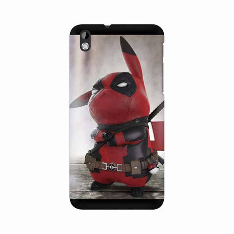 Red Pikachu Mobile Cover For HTC Desire 816