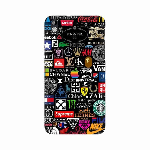 Brands Logo's Mobile Cover For HTC Desire 816