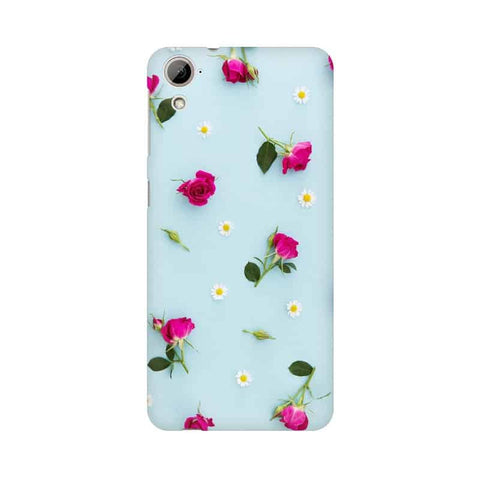 Floral Background Mobile Cover For HTC Desire 820