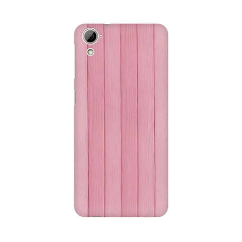 Pink Wood Mobile Cover For HTC Desire 820