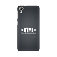 HTML Mobile Cover For HTC Desire 826