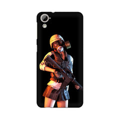 Mask Girl Mobile Cover For HTC Desire 826