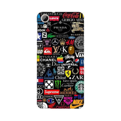 Brands Logo's Mobile Cover For HTC Desire 826