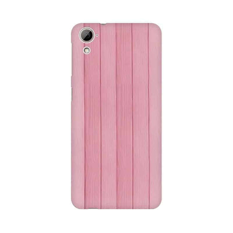 Pink Wood Mobile Cover For HTC Desire 826
