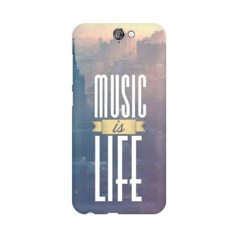 Music is Life Mobile Cover For HTC One A9