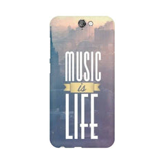 Music is Life Mobile Cover For HTC One A9