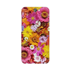 Colorful Flowers Background Mobile Cover For HTC One A9