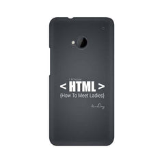 HTML Mobile Cover For HTC One M7