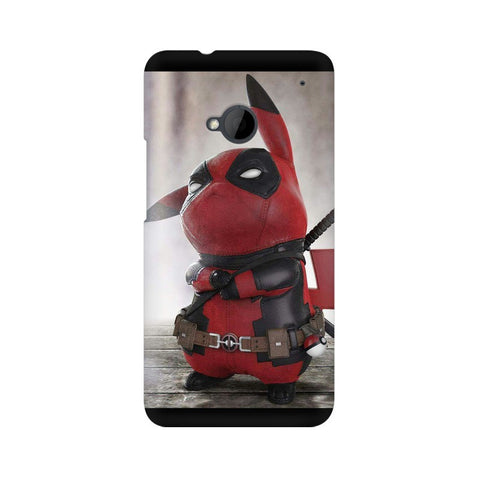 Red Pikachu Mobile Cover For HTC One M7