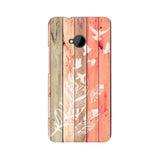 Wood Style Mobile Cover For HTC One M7