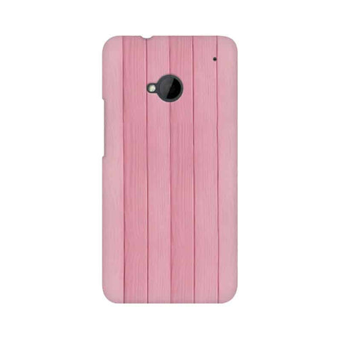 Pink Wood Mobile Cover For HTC One M7